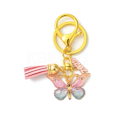 Acrylic & Alloy Enamel Keychain KEYC-FS00026-04-1