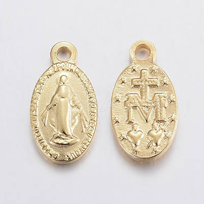 304 Stainless Steel Pendants STAS-F155-18G-1