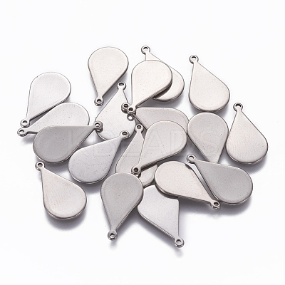 Tarnish Resistant 201 Stainless Steel Pendants STAS-L234-054P-1