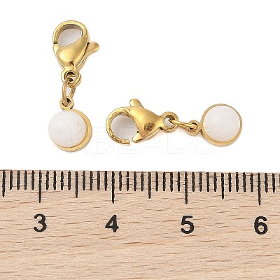 Ion Plating(IP) 316 Surgical Stainless Steel Pendant Decorations STAS-A097-04G-05-1