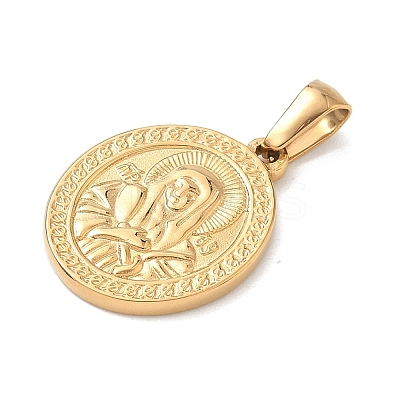 304 Stainless Steel Pendants LS-STAS-D207-18G-1