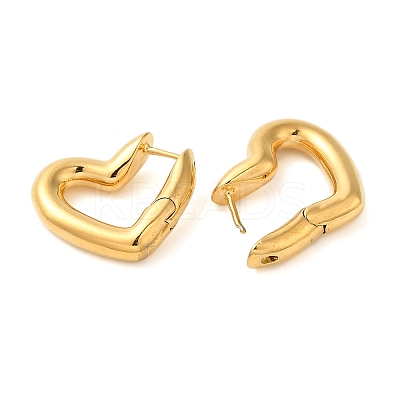 Real 18K Gold Plated 304 Stainless Stee Hoop Earrings EJEW-U009-02G-10-1