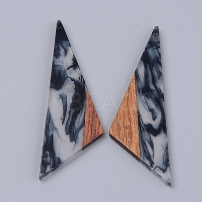 Resin & Walnut Wood Pendants RESI-R428-04-1
