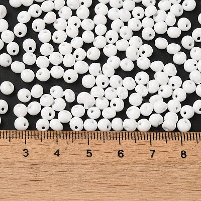 6/0 Opaque Baking Paint Glass Seed Beads X1-SEED-M012-02A-37-1