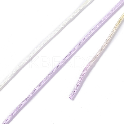 Segment Dyed Nylon Rattail Satin Cords NWIR-A008-01I-1