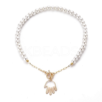 Pendant Necklaces NJEW-JN03095-02-1