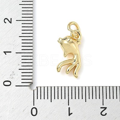 Brass Pendants ZIRC-I356-20G-1