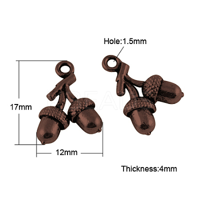 Tibetan Style Alloy Pendants LS-TIBEP-44681-R-FF-1