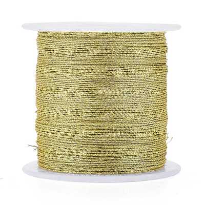 Polyester Braided Metallic Thread OCOR-I007-B-07-1