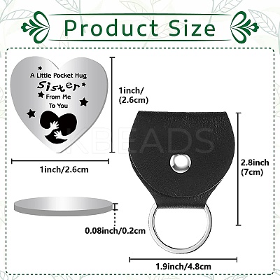 201 Stainless Steel Commemorative Decision Maker Coin AJEW-CN0002-07B-1