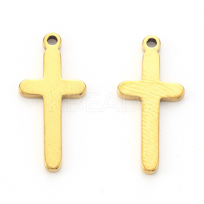 PVD Vacuum Plating 304 Stainless Steel Pendants STAS-N092-38G-1