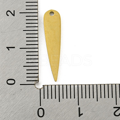304 Stainless Steel Pendants STAS-R228-04G-1