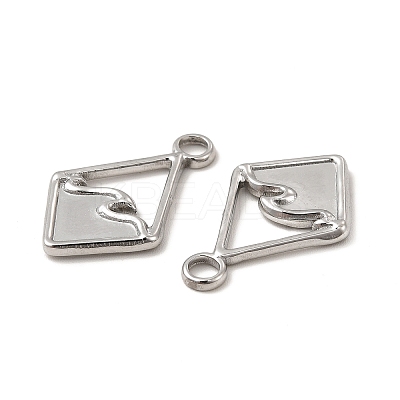 Non-Tarnish 304 Stainless Steel Pendants LS-STAS-A070-34P-1