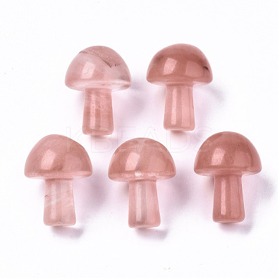 Cherry Quartz Glass GuaSha Stone G-N0325-02R-1