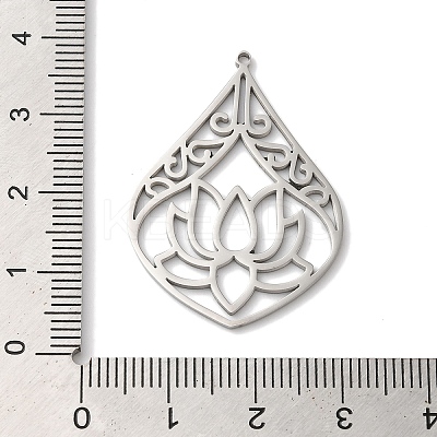 Non-Tarnish 304 Stainless Steel Pendants STAS-U010-17P-1