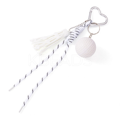 1Pc Cotton Braided Pendant Decorations AJEW-TA0002-56D-1