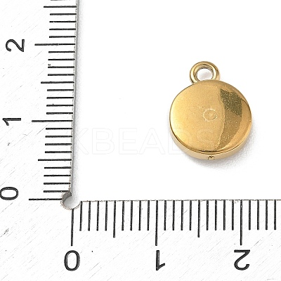 304 Stainless Steel Enamel Pendants STAS-I369-06G-1