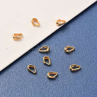 Brass Snap on Bails LS-X-KK-F824-106G-1
