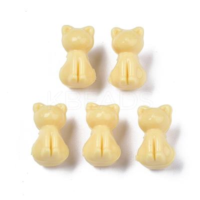 Opaque Acrylic Kitten Beads MACR-S830-02A-1