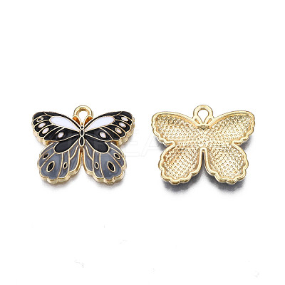 Alloy Enamel Pendants ENAM-N055-105D-1