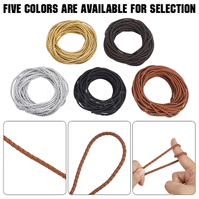 10M Round Imitation Leather Braided Cord WL-GF0001-32B-04-1