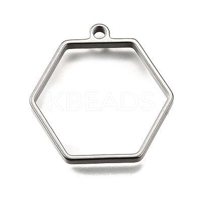 304 Stainless Steel Pendants STAS-S181-01P-B-1