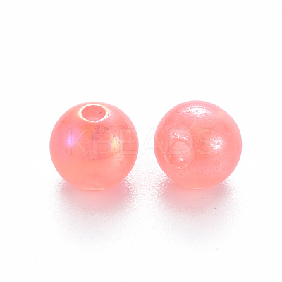 AB Colour Imitation Jelly Acrylic Beads MACR-S823-8mm-1