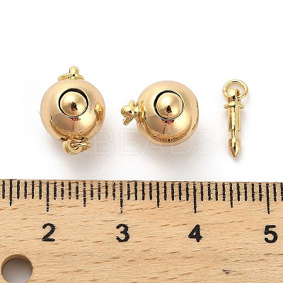 Brass Box Clasps KK-K299-01G-1