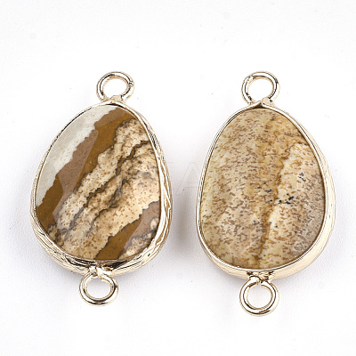 Natural Picture Jasper Links connectors X-G-S344-02I-1