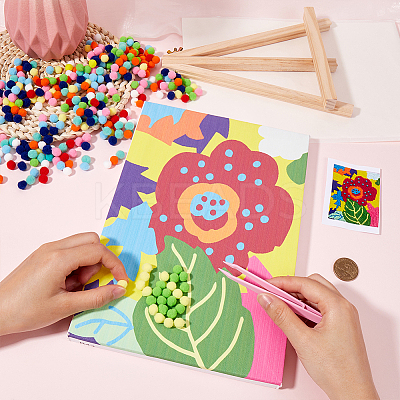 DIY Soft Balls Painting Kit for Children DIY-GF0010-13D-1