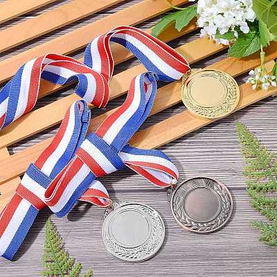 Sports Medal Zinc Alloy Pendant Cabochon Settings PALLOY-GA0001-05-1