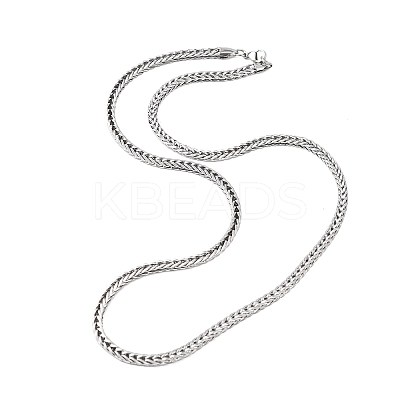 Non-Tarnish 304 Stainless Steel Chain Necklaces NJEW-P295-03P-1