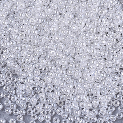 12/0 Imitation Jade Glass Seed Beads SEED-S035-01A-01-1