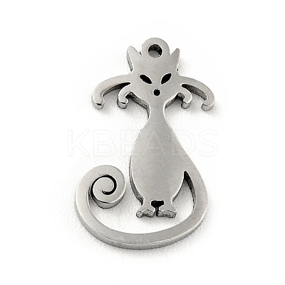 Non-Tarnish 304 Stainless Steel Pendants STAS-E159-04P-1