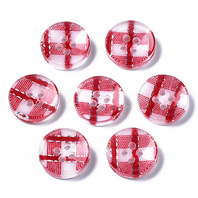 Resin Buttons X-BUTT-N017-01E-1