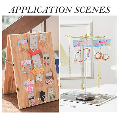 100Pcs Paper Display Card Fashion Jewelry CDIS-TA0001-31A-1