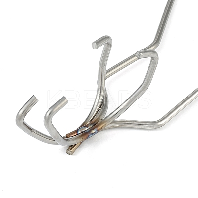 (Defective Closeout Sale: Spot Welding Black)304 Stainless Steel Crucible Tongs TOOL-XCP0001-88-1