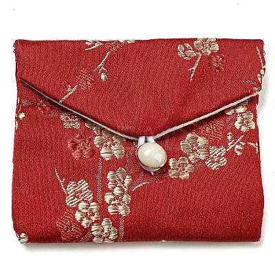 Chinese Style Floral Cloth Jewelry Storage Pouches AJEW-D065-01A-01-1