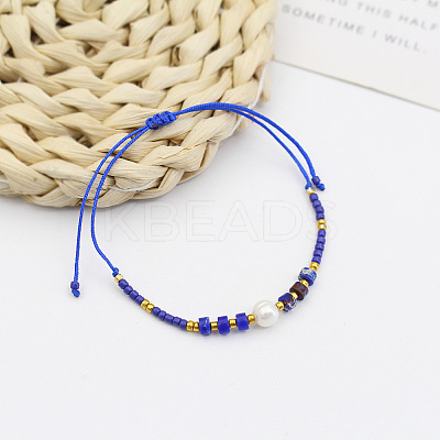 New Colorful Beaded Bracelet Sweet and Cute Girl Style Adjustable Imitation Pearl Bracelet Versatile Bracelet AR4716-9-1