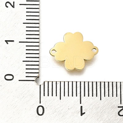 Ion Plating(IP) 304 Stainless Steel Links Connector Charms STAS-K263-55G-1