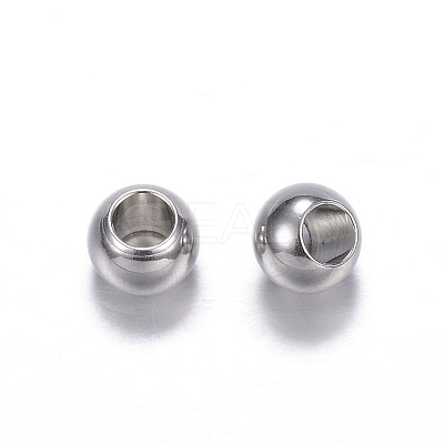 Tarnish Resistant 201 Stainless Steel Beads LS-X-STAS-D447-35B-1