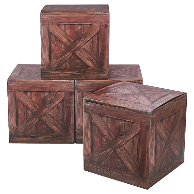 Paper Box for Party Decoration AJEW-WH0696-022B-1