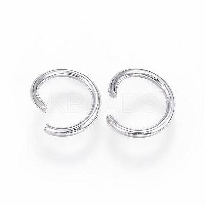 Tarnish Resistant 304 Stainless Steel Open Jump Rings STAS-F110-02P-1