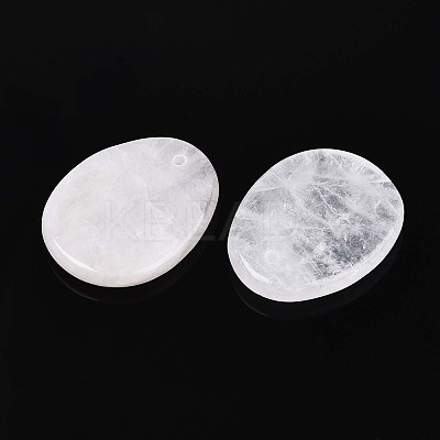 Natural Quartz Crystal Pendants G-N349-07E-1