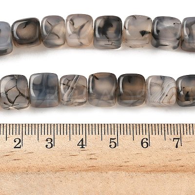 Natural Dragon Veins Agate Beads Strands G-G177-E10-05-1