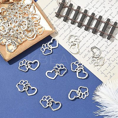 30Pcs Tibetan Style Alloy Pendants FIND-YW0008-88-1