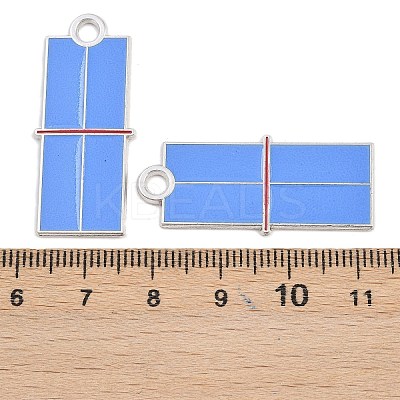 Alloy Enamel Pendants FIND-I065-01H-P-1