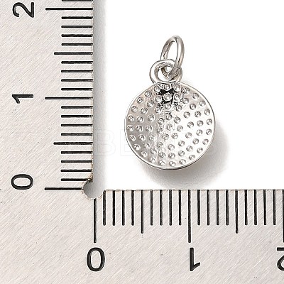 Rack Plating Brass Enamel Charm KK-I720-62P-1
