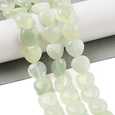 Natural New Jade Beads Strands G-H005-C16-02-1