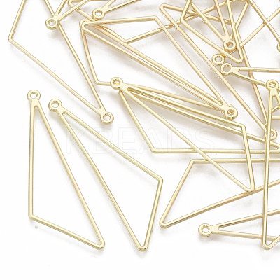 Alloy Open Back Bezel Big Pendants PALLOY-S132-001-1